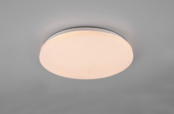 Immagine di Plafoniera Led Dimmer RGBW Kira Bianco Luce Notturna Trio Lighting