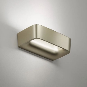 Immagine di Applique Led Per Interni Alluminio Sabbia 22 cm Aki Sforzin