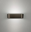 Immagine di Applique Led Biemissione Marrone 22 cm Per Interni Aki Sforzin