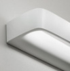 Immagine di Applique Design Moderno Rettangolare Bianco Led 22w 35 cm Aki Sforzin