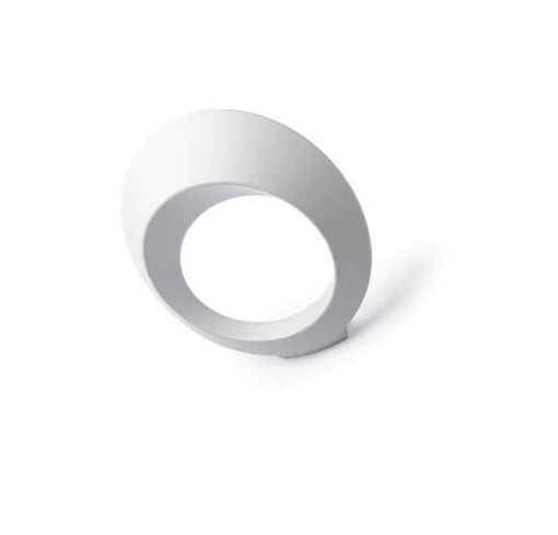 Immagine di Applique Moderna Design Cerchio Led 33w Bianco Olo Sforzin