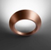 Immagine di Applique Design Cerchio Led 33w Alluminio Rame Olo Sforzin