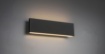 Immagine di Applique Antracite Doppia Emissione Led L28 cm Concha Trio Lighting