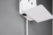 Immagine di Applique Bianca Spot Led Element e Mensola USB Trio Lighting