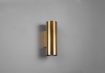 Immagine di Applique Cilindro Ottone Marley Doppia Luce Trio Lighting