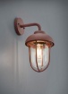 Immagine di Applique Lanterna Ruggine da Esterno Con Vetro Duero Trio Lighting IP44