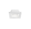 Immagine di Portafaretto GU10 In Gesso Bianco Incasso Per Controsoffitto Verniciabile Gea