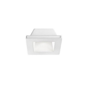 Immagine di Portafaretto GU10 In Gesso Bianco Incasso Per Controsoffitto Verniciabile Gea