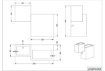 Immagine di Applique Moderna Miguel Nero Doppia Emissione Led Trio Lighting