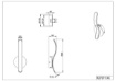 Immagine di Applique Design Moderno Led Dimmer Dip Switch 4000k Parma Bianco Trio Lighting