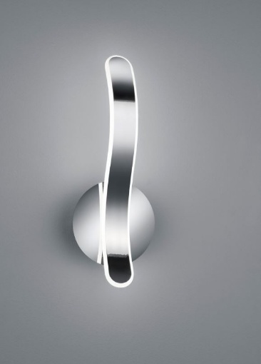 Immagine di Applique Moderna Led Dimmer Dip Switch 4000k Parma Cromo Trio Lighting