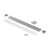 Immagine di Profilo In Alluminio 2Mt Da Superficie Per Strip Led max 10mm GSTP61 GSTP72 Gea Led