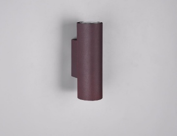 Immagine di Applique Per Interni Biemissione Cilindro Ruggine Marley Trio Lighting