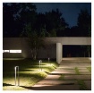 Immagine di Lampioncino Led Torretta Antracite Da Esterno 80 cm IP65 GES452 Gea