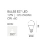 Immagine di Lampadina Led E27 12W 3000K Luce Calda GLA231C Gea Led