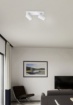 Immagine di Lampada Con Faretti Direzionabili 2 Luci Da Soffitto Marley Bianco Trio