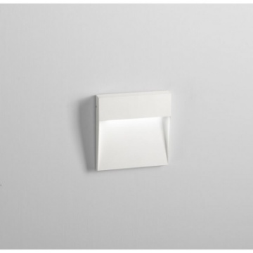 Immagine di Segnapasso Step 1.0 Alluminio Bianco Da Esterno LED 6W IP54 Isyluce 501