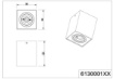 Immagine di Faretto da Soffitto Spot GU10 Orientabile Biscuit Bianco Trio Lighting