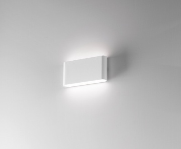 Immagine di Applique Esterno Design Sottile Biemissione Led 20w 4000k Isyluce 504-20