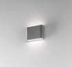 Immagine di Applique Design Sottile Esterno IP54 Wallet 115 mm LED 12W 4000k Antracite Isyluce 508-20