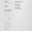 Immagine di Applique Esterno Parallelepipedo Biemissione Led GU10 Ischia Antracite Isyluce 541