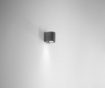 Immagine di Applique Da Muro Per Esterno Antracite Moderna GU10 Ponza Isyluce 543