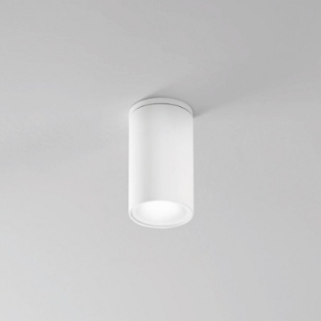 Immagine di Faretto Soffito Esterno Cilindro Bianco 60mm Cylin Isyluce 581