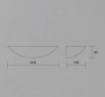 Immagine di Applique Per Interni Ceramica Bianca Pitturabile 44 cm Shell Isyluce 603