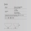 Immagine di Applique Ceramica Verniciabile Quarto Media 28cm Isyluce 605
