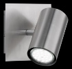 Immagine di Faretto Spot Orientabile Parete Marley GU10 Nichel Grigio Trio Lighting