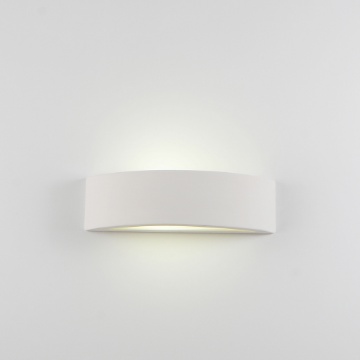 Immagine di Applique Moderna Ceramica Curva Verniciabile Luce Sopra Sotto Arco Isyluce 613