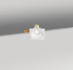 Immagine di Faretto Da Controsoffitto Incasso Quadrato Simplie Bianco 86mm GU10 Isyluce 710