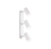 Immagine di Lampada Binario 3 Luci Led Cilindri Orientabili Da Soffitto Bianco Isyluce 758