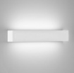 Immagine di Applique Gesso Bianco Prisma Grande 40cm Verniciabile Led 30w 3000k Isyluce 858