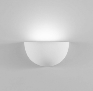 Immagine di Applique In Gesso Verniciabile Led 12w 3000k Quarto Isyluce 861