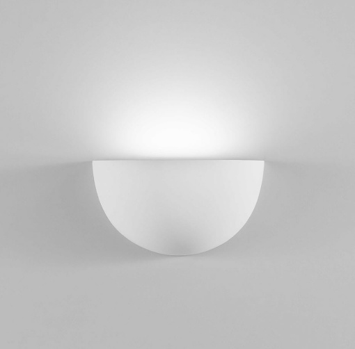 Immagine di Applique In Gesso Verniciabile Led 12w 3000k Quarto Isyluce 861