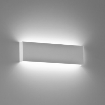 Immagine di Applique Rettangolare Isyluce Bar 32cm Led 24w CCT 3000K 4000K Biemissione