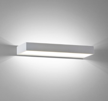 Immagine di Applique Biemissione Spot Lunga 40 cm Led 12w 3000k 4000k Isyluce 911