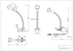Immagine di Lampada Orientabile Con Pinza Flexo Bianco 1xE14 Trio Lighting
