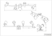 Immagine di Lampada da Soffitto 4 Spot E14 Orientabili Levisto Ottone Trio Lighting