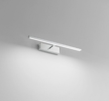 Immagine di Applique Cromo Da Specchio Led 8w 45cm Per Bagno IP20 Isyluce 934