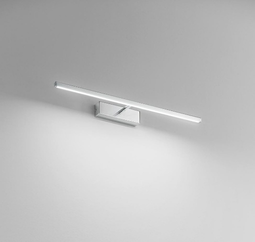 Immagine di Lampada Parete Per Specchio Cromo Led 12w 59cm IP20 Isyluce 935