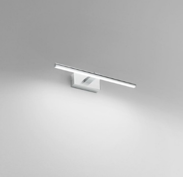 Immagine di Applique Da Bagno Cromo Per Specchio IP44 Led 8w 45cm Isyluce 936