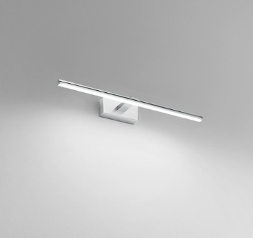 Immagine di Lampada Led Per Specchio Bagno Moderna Cromo 59cm IP44 Isyluce 937