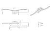 Immagine di Lampada Da Soffitto Bacchette Led 10w 4000k Route Nero Trio
