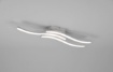 Immagine di Plafoniera Corridoio Bacchette Led 15w 4000k Route Nichel Trio Lighting