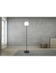 Immagine di Piantana Terra Design Sfera Vetro Jugen Ottanio H170 cm Miloox