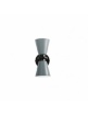 Immagine di Applique Doppio Cono Moderna Graal 2xG9 Grigio Miloox