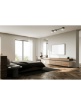 Immagine di Lampada Soffitto Parete 3 Sfere Vetro Bianco Fuji Grigio Tortora Miloox