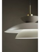 Immagine di Sospensione Piatti Tortora Cucina Moderna Ø60 cm Kloé Miloox